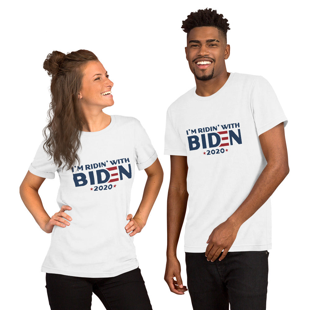 I'm Ridin with  Biden Short-Sleeve Unisex T-Shirt