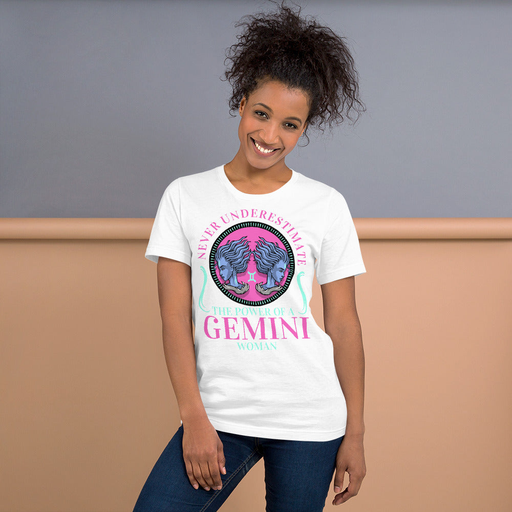 Zodiac Gemini Short-Sleeve Unisex T-Shirt