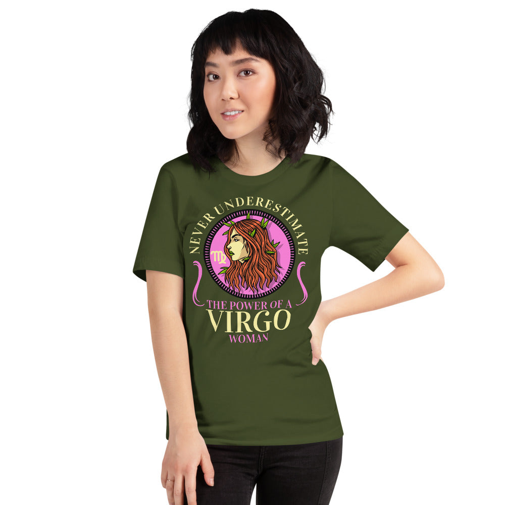 Zodiac Sign Virgo Short-Sleeve Unisex T-Shirt