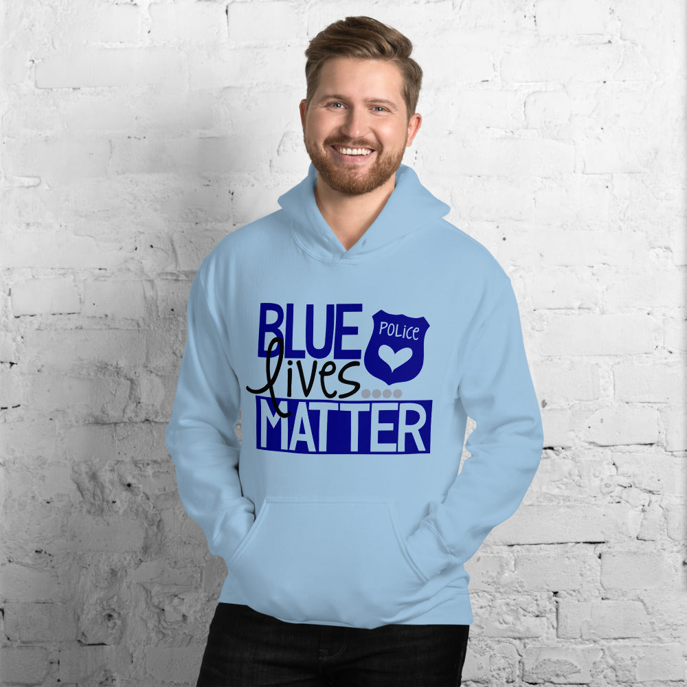 Blue Lives Matter Unisex Hoodie