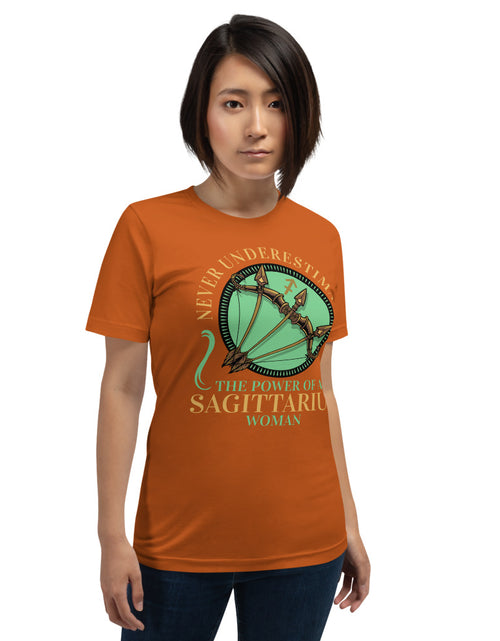 Load image into Gallery viewer, Zodiac Sign Sagittarius Short-Sleeve Unisex T-Shirt
