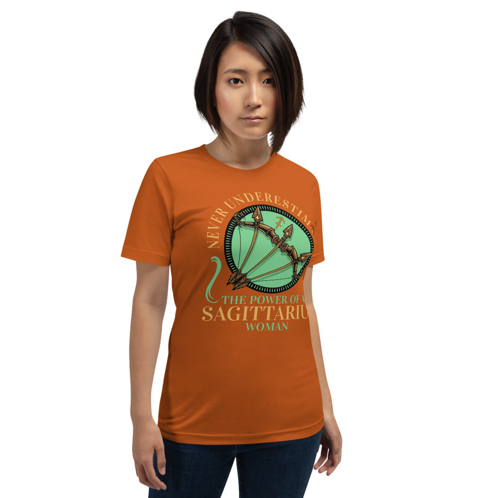 Zodiac Sign Sagittarius Short-Sleeve Unisex T-Shirt