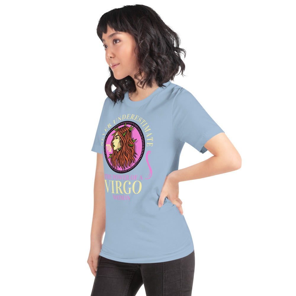 Zodiac Sign Virgo Short-Sleeve Unisex T-Shirt