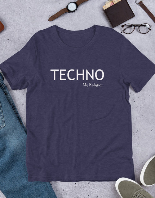 Load image into Gallery viewer, TECHNO Short-Sleeve Unisex T-Shirt
