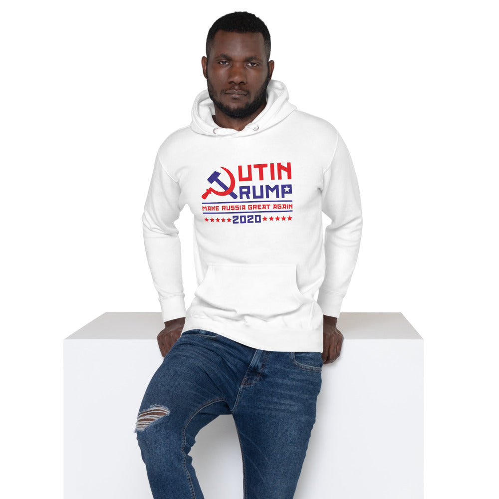 Putin Trump 2020 Make Russia Great Again Unisex Hoodie