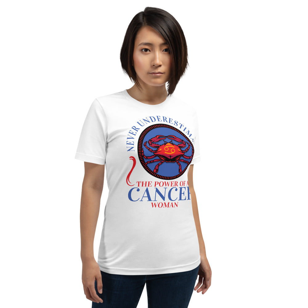 Zodiac Sign Cancer Short-Sleeve Unisex T-Shirt