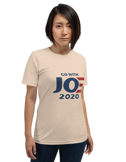 Load image into Gallery viewer, Go With Joe 2020 Short-Sleeve Unisex T-Shirt
