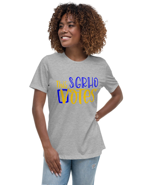 Load image into Gallery viewer, This SGRHO Votes Sigma Gamma Rho T-Shirt Lt Gray
