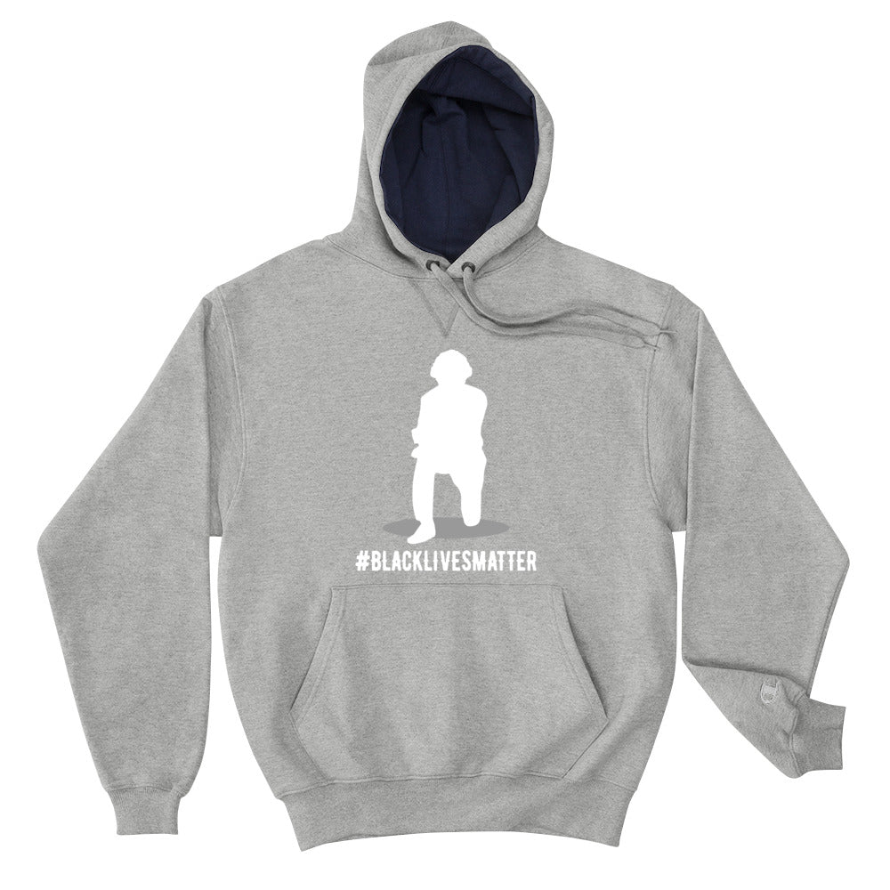 Take A Knee - Black Lives Matter Gray Hoodie