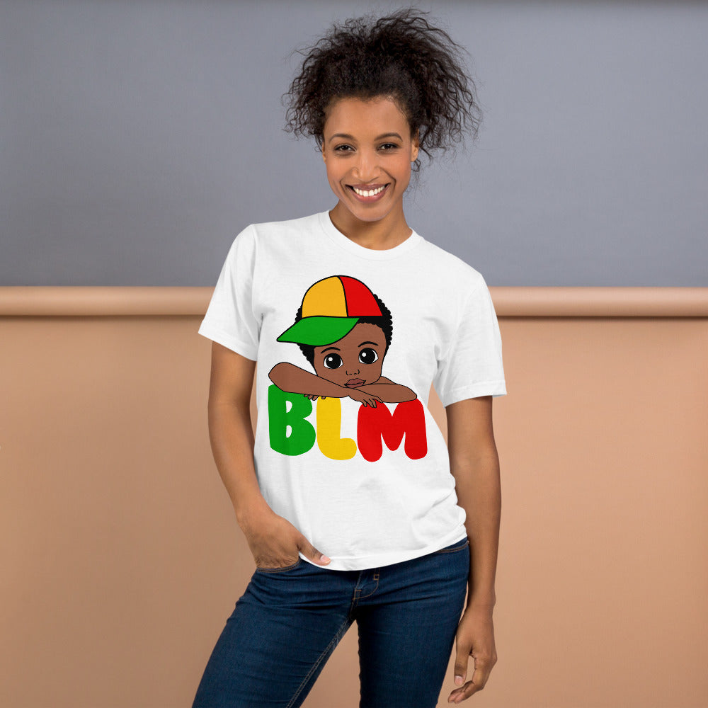 Little Boy Cutie Black Lives Matter T-Shirt