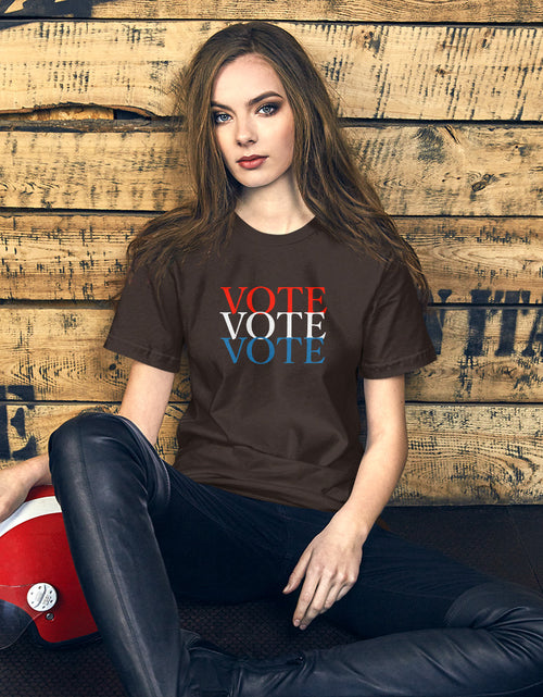 Load image into Gallery viewer, Vote Blue 2020 Short-Sleeve Unisex T-Shirt
