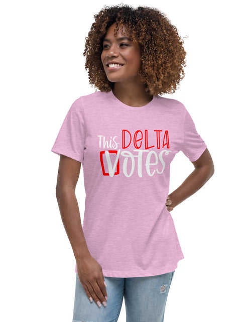 Load image into Gallery viewer, This Delta Votes Women&#39;s Relaxed T-Shirt
