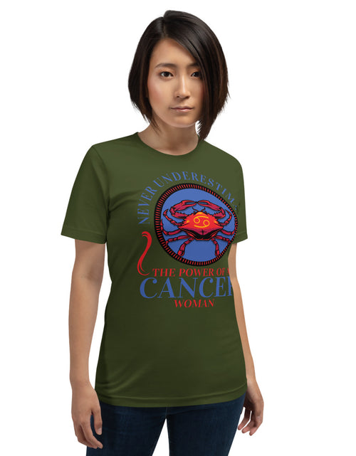 Load image into Gallery viewer, Zodiac Sign Cancer Short-Sleeve Unisex T-Shirt
