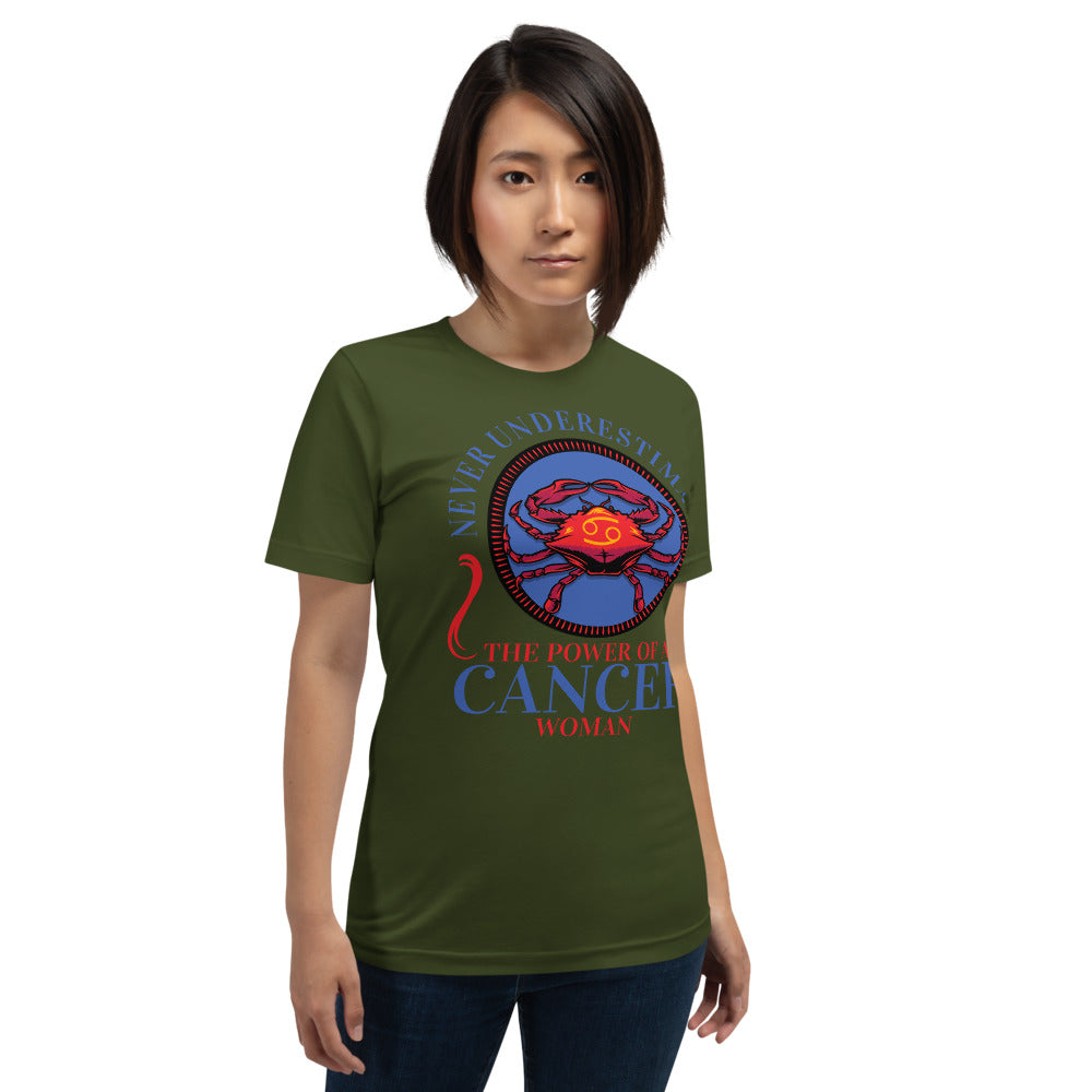 Zodiac Sign Cancer Short-Sleeve Unisex T-Shirt