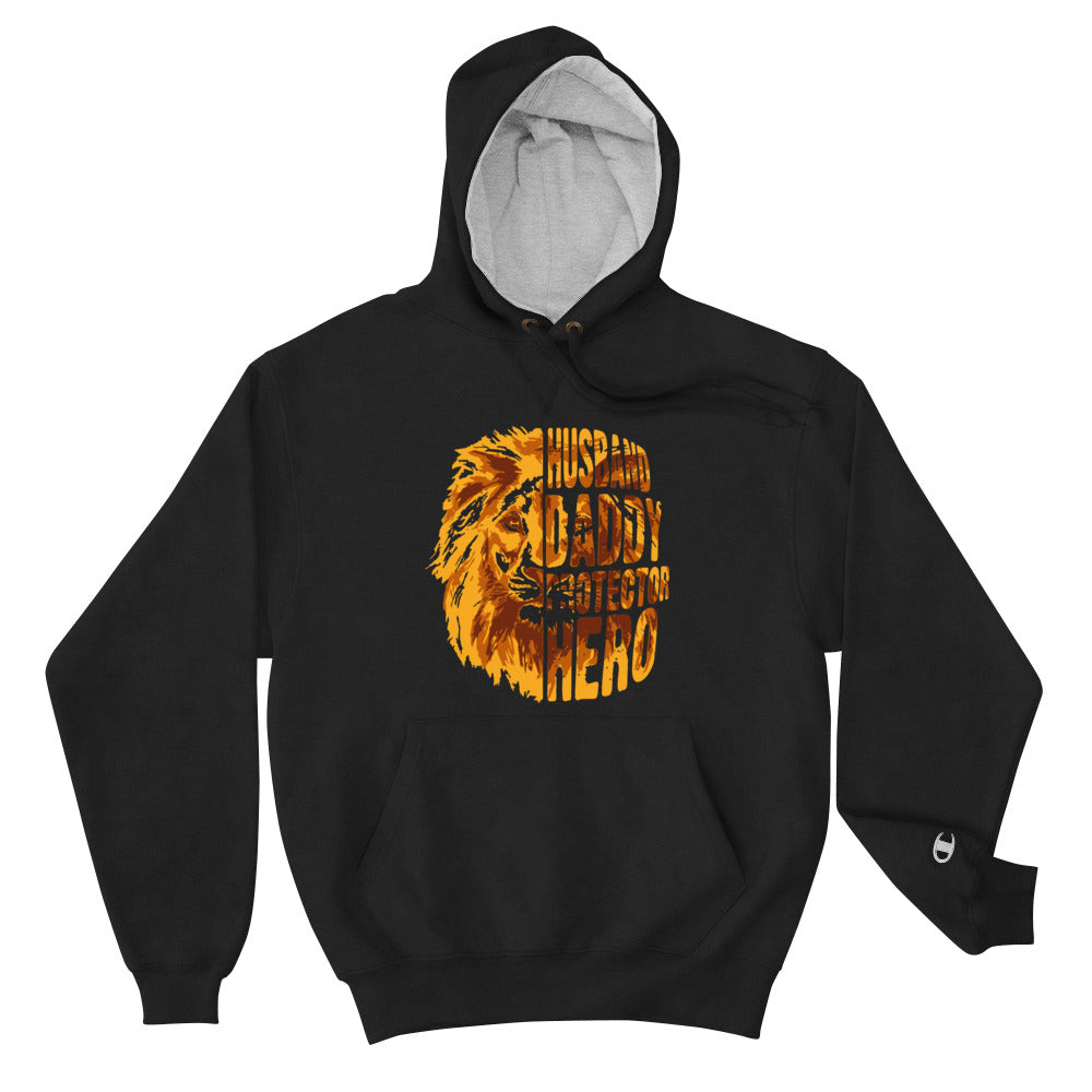 Husband Daddy Protector Hero Champion Hoodie