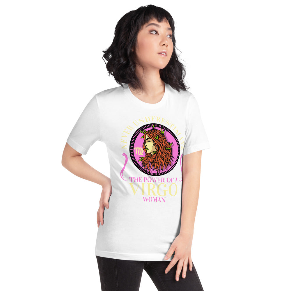 Zodiac Sign Virgo Short-Sleeve Unisex T-Shirt