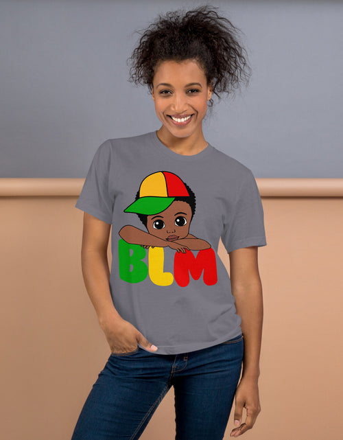 Load image into Gallery viewer, Little Boy Cutie Black Lives Matter T-Shirt
