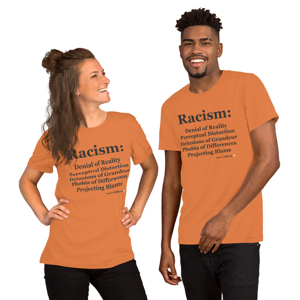 Racism Definition Short-Sleeve Unisex T-Shirt