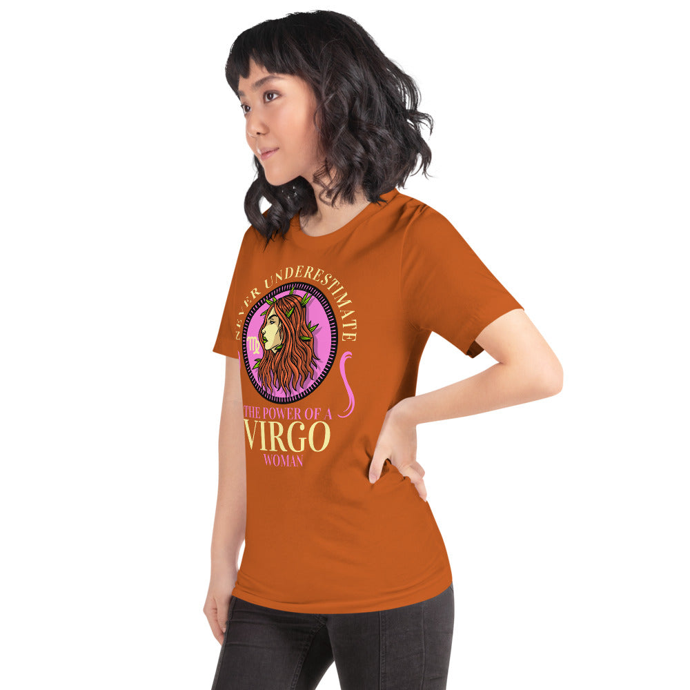 Zodiac Sign Virgo Short-Sleeve Unisex T-Shirt