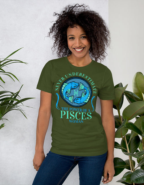 Load image into Gallery viewer, Zodiac Sign Pisces Short-Sleeve Unisex T-Shirt
