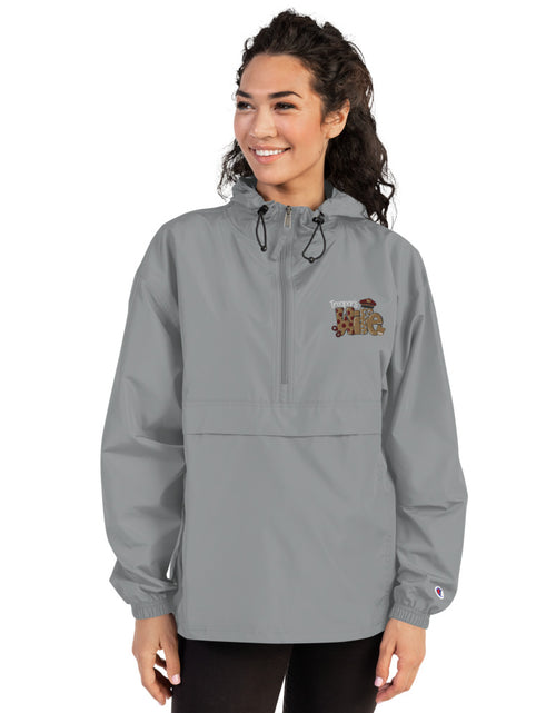 Load image into Gallery viewer, Trooper&#39;s Wife Embroidered Champion Packable Jacket
