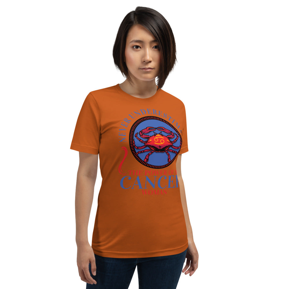 Zodiac Sign Cancer Short-Sleeve Unisex T-Shirt