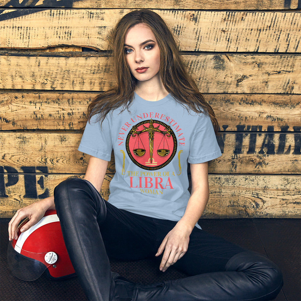 Zodiac Sign Libra Short-Sleeve Unisex T-Shirt