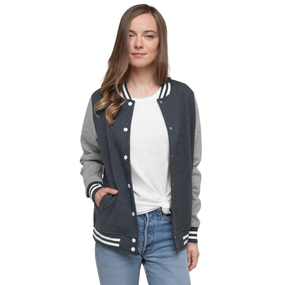 Trooper's Wife Women's Letterman Jacket