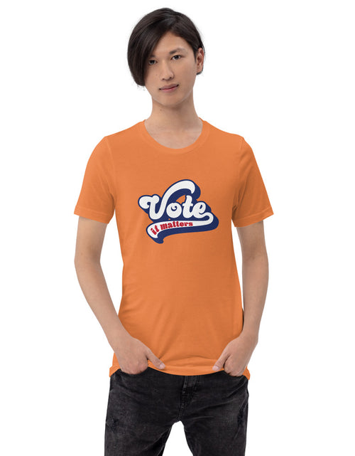 Load image into Gallery viewer, Vote It Matters Short-Sleeve Unisex T-Shirt
