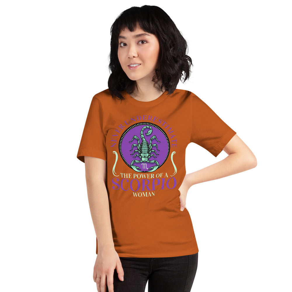 Zodiac Sign Scorpio Short-Sleeve Unisex T-Shirt