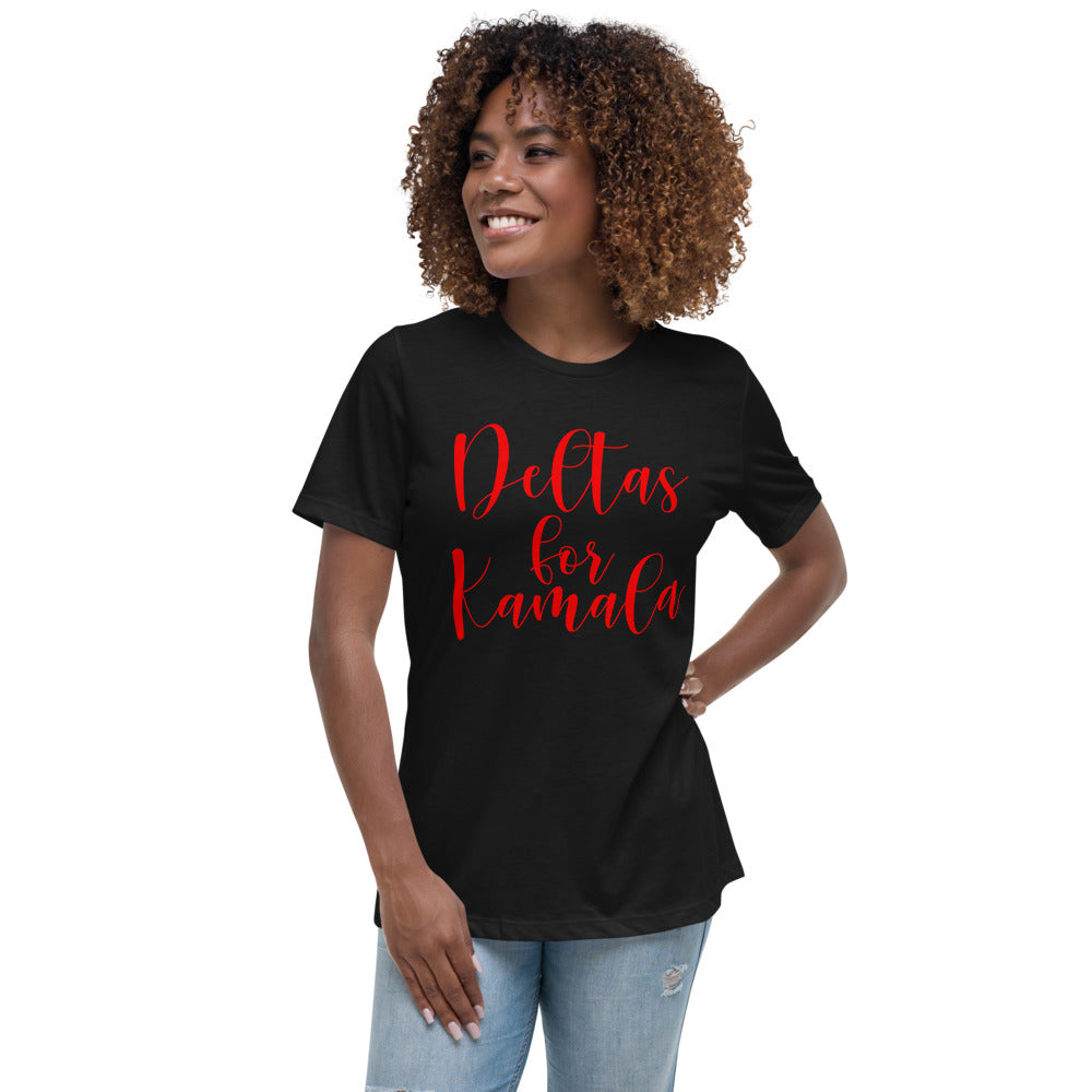 Deltas For Kamala Women's Relaxed T-Shirt