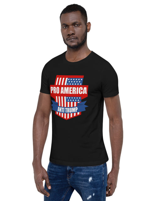 Load image into Gallery viewer, Pro-American, Anti-Trump Short Sleeve  T-shirt
