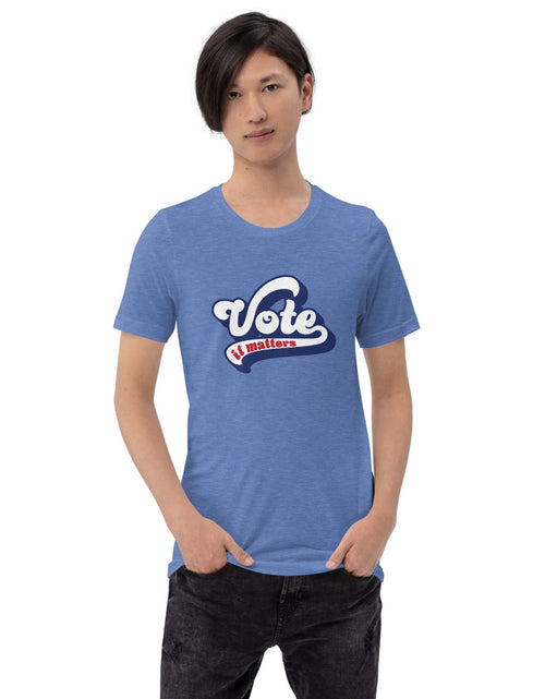 Load image into Gallery viewer, Vote It Matters Short-Sleeve Unisex T-Shirt
