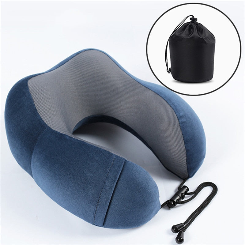 Memory Foam Travel Pillow