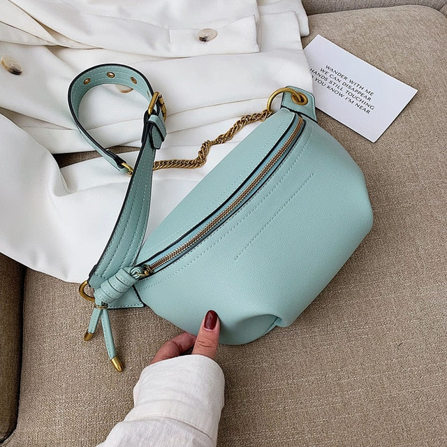 High Quality Shoulder Fashion Chest Crossbody Fanny Pouch