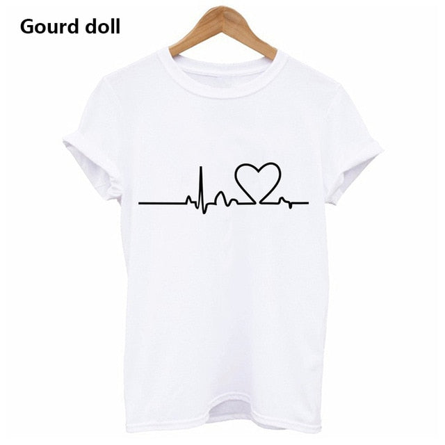 Girl Funny Round Neck TShirts