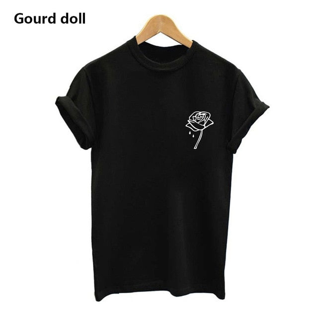 Girl Funny Round Neck TShirts