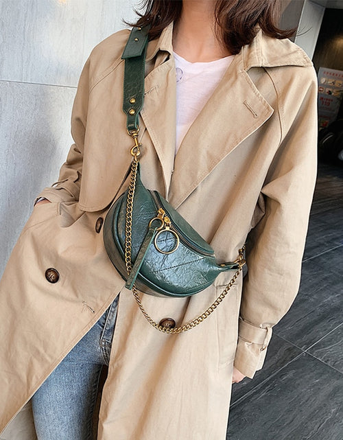 Load image into Gallery viewer, Fashion Quality PU Leather Crossbody Bags For Women 2019 Chain Small Shoulder Messenger Bag Lady Travel Handbags and Purses
