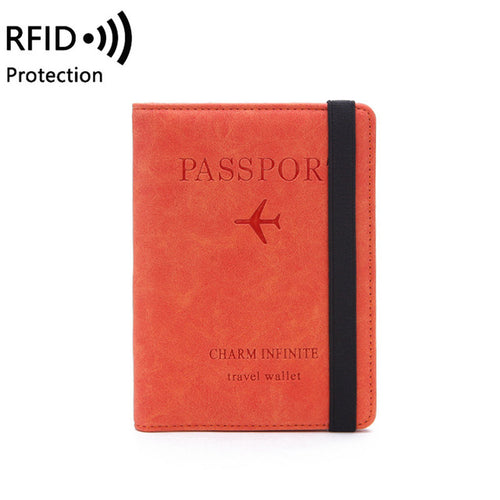 Load image into Gallery viewer, Women RFID Passport Covers ID Bank Card Protector Sheild
