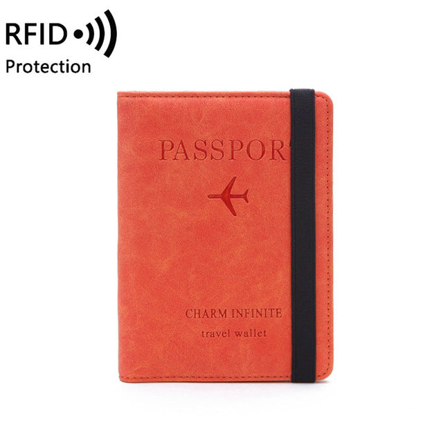 Women RFID Passport Covers ID Bank Card Protector Sheild