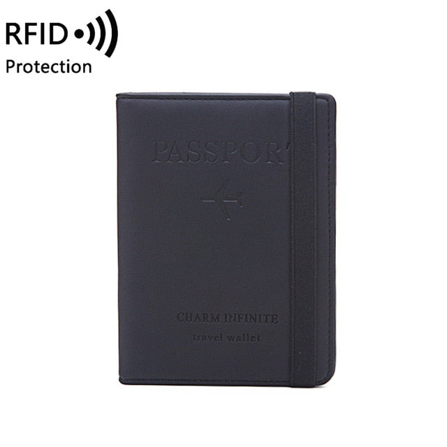 Women RFID Passport Covers ID Bank Card Protector Sheild