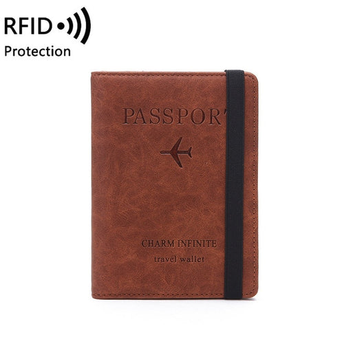 Load image into Gallery viewer, Women RFID Passport Covers ID Bank Card Protector Sheild
