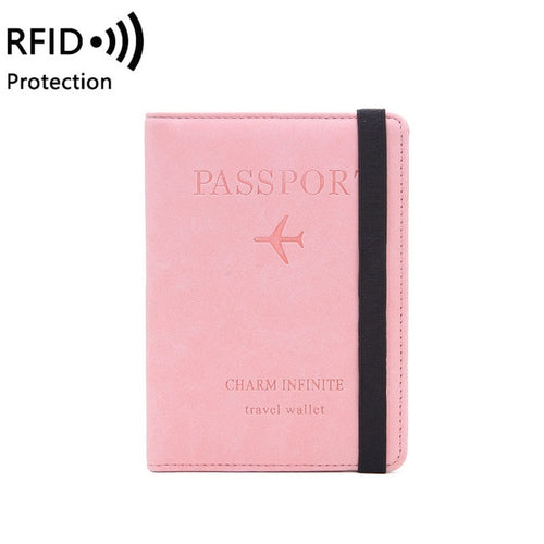 Load image into Gallery viewer, Women RFID Passport Covers ID Bank Card Protector Sheild
