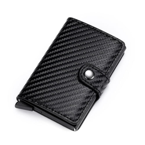 Load image into Gallery viewer, Men Credit Card Holder RFID Blocking Men Wallet Automatic Hasp Male Purse PU leather Bank Card Wallets Business ID Card Holder
