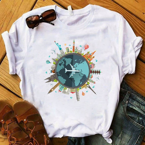 Load image into Gallery viewer, Fashion Vintage  Cute Tshirt
