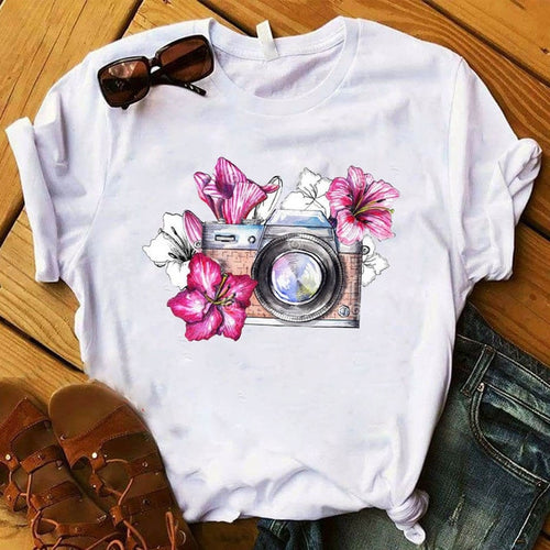 Load image into Gallery viewer, Fashion Vintage  Cute Tshirt
