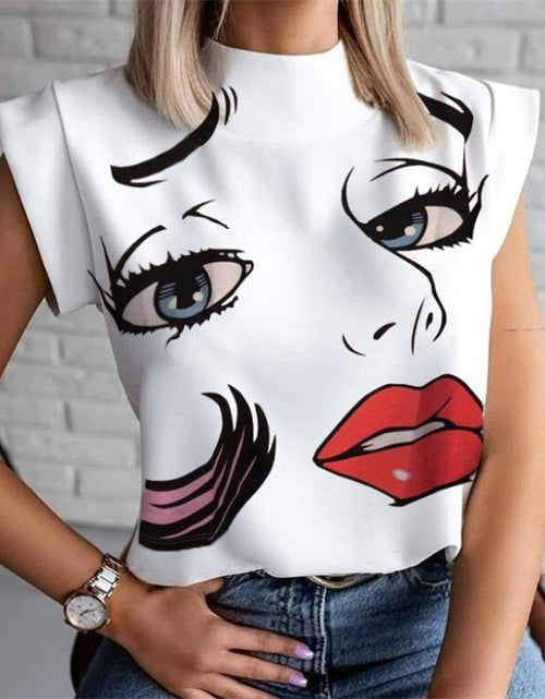 Load image into Gallery viewer, Women Lips Graphic TShirt
