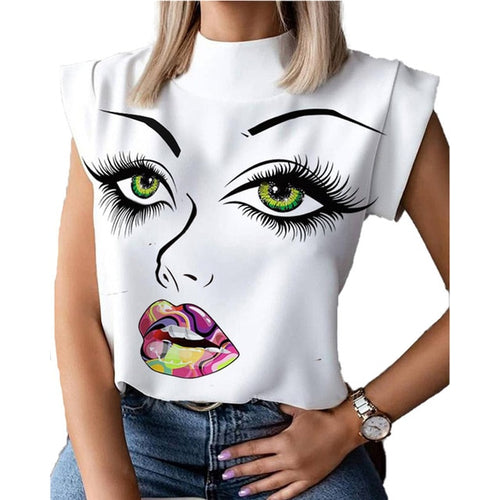 Load image into Gallery viewer, Women Lips Graphic TShirt
