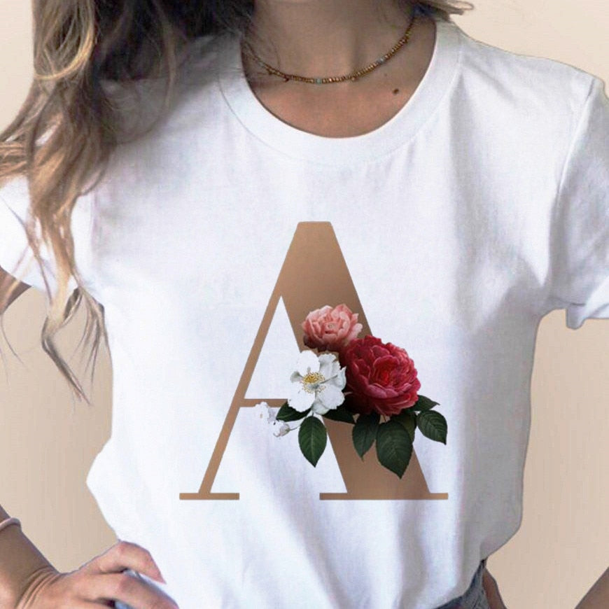 Personal Lettered Fashion Tee