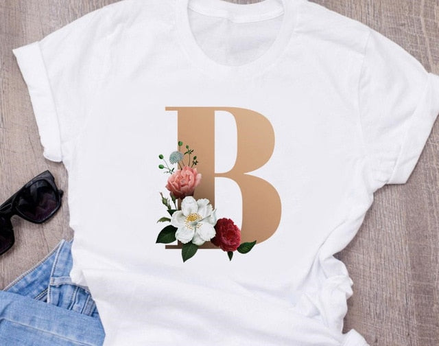 Personal Lettered Fashion Tee